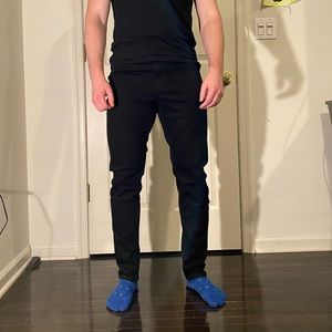 Tailored men’s H&M slim jeans in black size 32x32